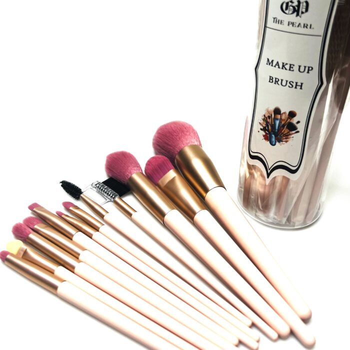 ⁦Pink makeup brushes⁩ - الصورة ⁦1⁩