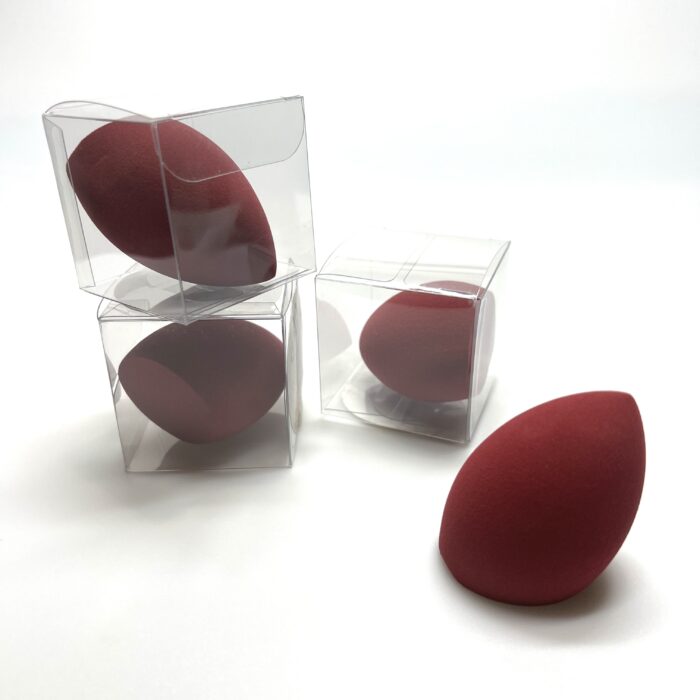 ⁦Burgundy Makeup Sponge⁩ - الصورة ⁦2⁩