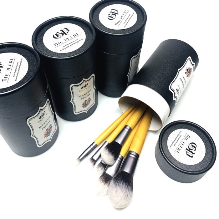 ⁦Travel Makeup Brushes Set⁩ - الصورة ⁦1⁩